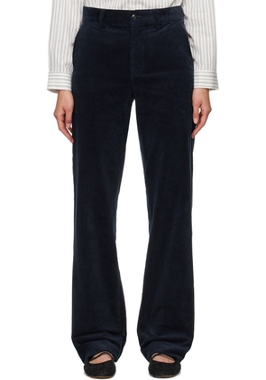 A. P.C. Navy Brigitte Trousers