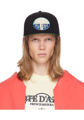 Rhude Black 'Rhude Alpine' Cap