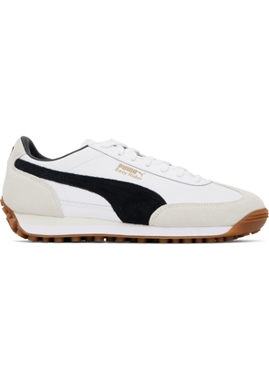 PUMA White & Black Easy Rider Mix Sneakers