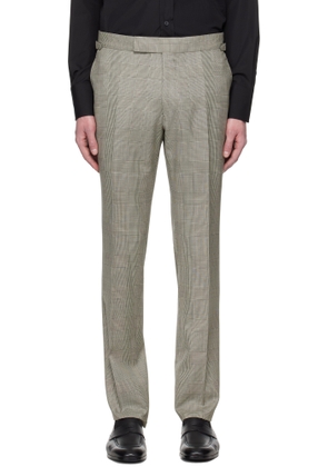 TOM FORD Gray Stretch Pow Shelton Trousers