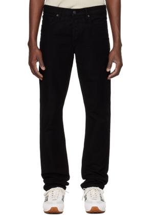 TOM FORD Black Moleskin Slim Fit Jeans