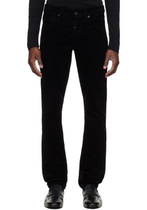 TOM FORD Black 12 Waves Cord Slim Fit Jeans