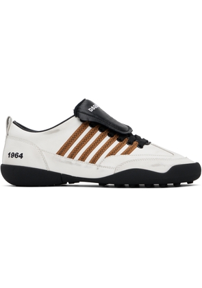 Dsquared2 White 'Dsquared2 Soccer' Sneakers