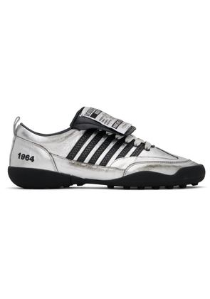 Dsquared2 Silver 'Dsquared2 Soccer' Sneakers