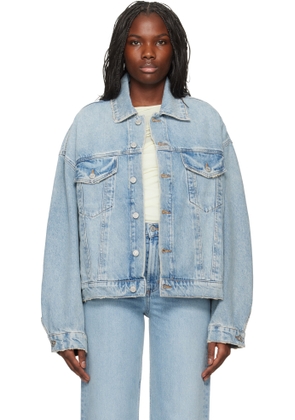 AGOLDE Blue Dalton Balloon Denim Jacket