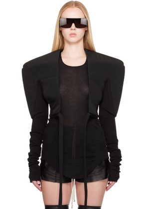 Rick Owens Black Hollywood Tight Blazer