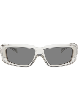 Rick Owens Transparent Hollywood Rick Sunglasses