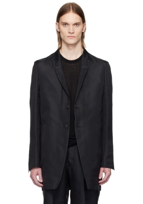 Rick Owens Black Hollywood Lido Blazer