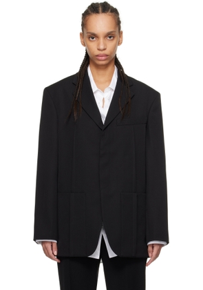 JACQUEMUS Black Les Classiques 'La veste d'Homme' Blazer