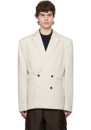 JACQUEMUS Beige La Croisière 'The Fernando' Blazer