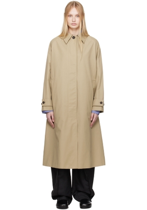 Studio Nicholson Beige Holin Trench Coat