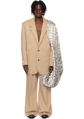 EGONlab Beige Cape Blazer