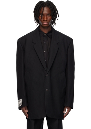 EGONlab Black Oversized Blazer