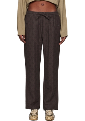 NEEDLES Brown String Cowboy Lounge Pants