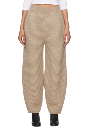 Lauren Manoogian Taupe Ottoman Lounge Pants