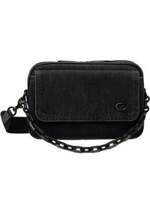 Coach 1941 Black Charter Flap Crossbody 24 Bag