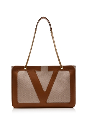 Valentino Garavani Viva Superstar Medium Canvas Tote Bag - Moda Operandi