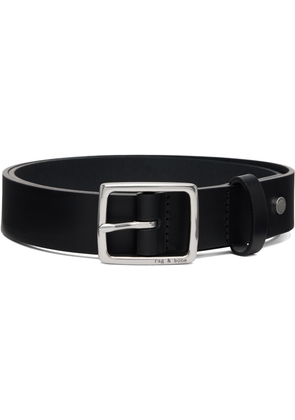 rag & bone Black Boyfriend Leather Belt