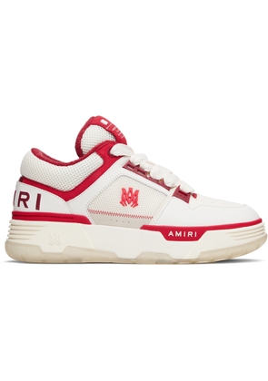 AMIRI White & Red MA-1 Sneakers