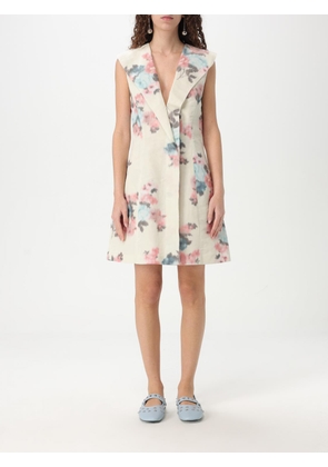 Dress PHILOSOPHY DI LORENZO SERAFINI Woman color Beige