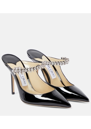 Jimmy Choo Bing 100 patent leather mules