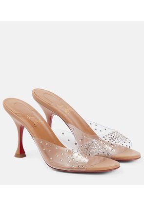 Christian Louboutin Nudes Degramule embellished mules