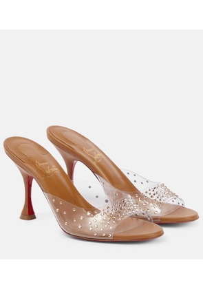Christian Louboutin Nudes Degramule embellished mules