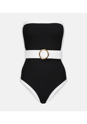 Alexandra Miro Whitney belted swimsuit