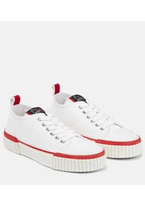 Christian Louboutin Pedro canvas sneakers