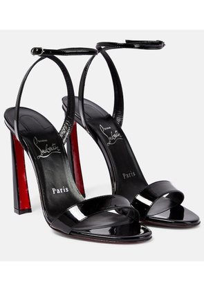 Christian Louboutin Condorapik Queen 100 leather sandals