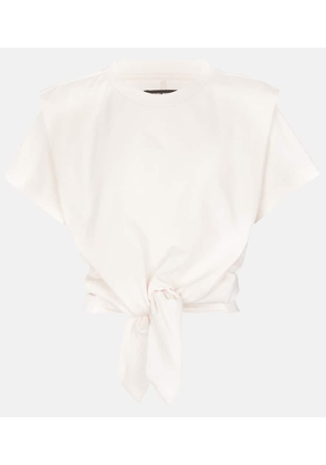 Isabel Marant Belita cotton-jersey crop top
