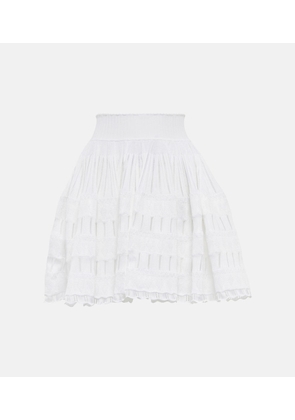 Alaia Crinoline pleated miniskirt
