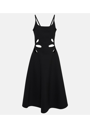 Christopher Kane Petal cutout midi dress