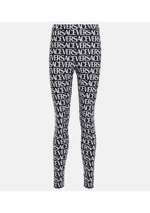 Versace Logo-print leggings
