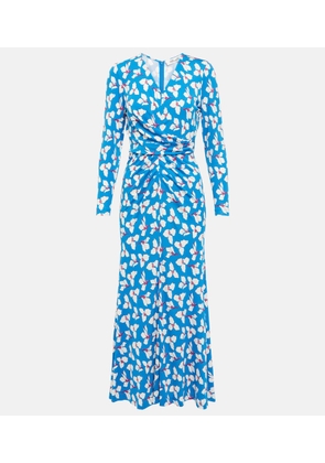 Diane von Furstenberg Printed jersey midi dress