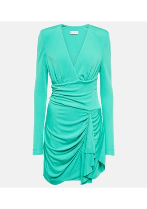 Rebecca Vallance Riccardo draped jersey minidress