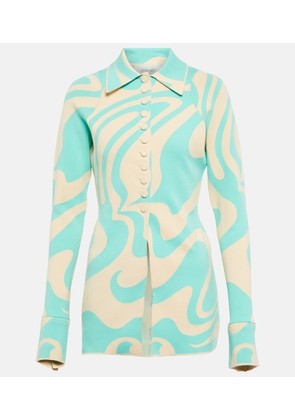 Sportmax Soraga jacquard blazer