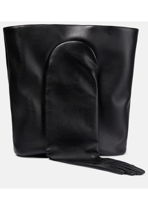 Balenciaga Glove Large leather tote bag