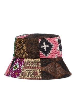 Dries Van Noten Patchwork bucket hat