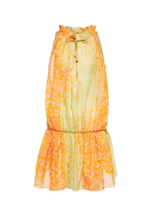 Stella McCartney Printed cotton minidress