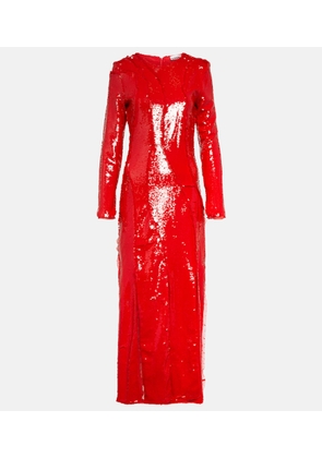 Ganni Sequined maxi dress