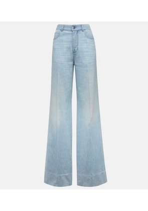 Bottega Veneta High-rise wide-leg jeans