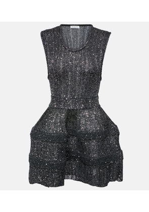 Alaia Sequined minidress