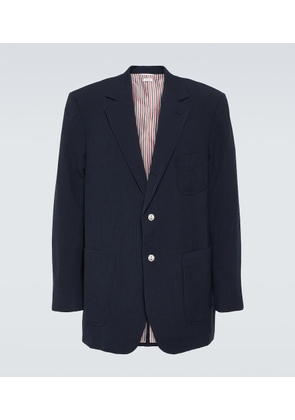 Thom Browne Seersucker wool blazer