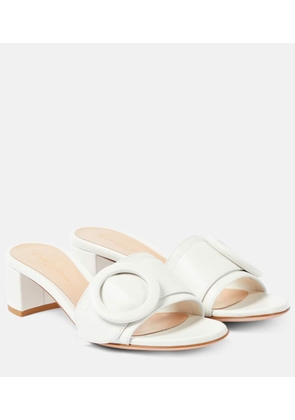 Gianvito Rossi Embellished leather sandals