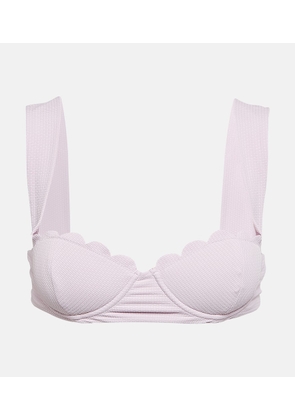 Marysia North scalloped bikini top