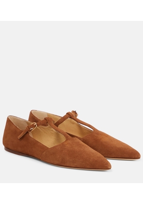Gabriela Hearst Lola suede ballet flats