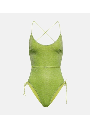Oseree Lumiere self-tie swimsuit