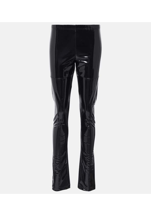 Junya Watanabe Vinyl slim pants