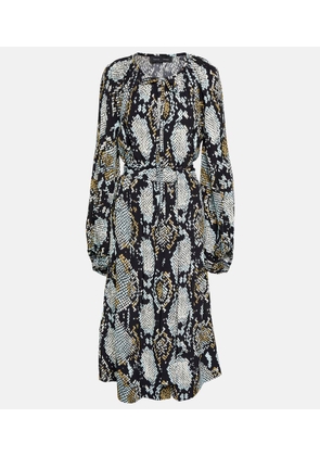 Proenza Schouler Printed jersey midi dress